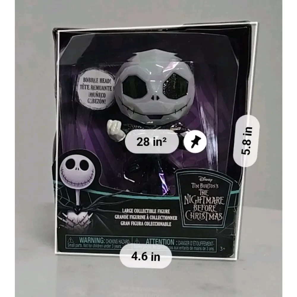Disney Jack Skellington Bobblehead Figure Nightmare Before Christmas NEW 2025